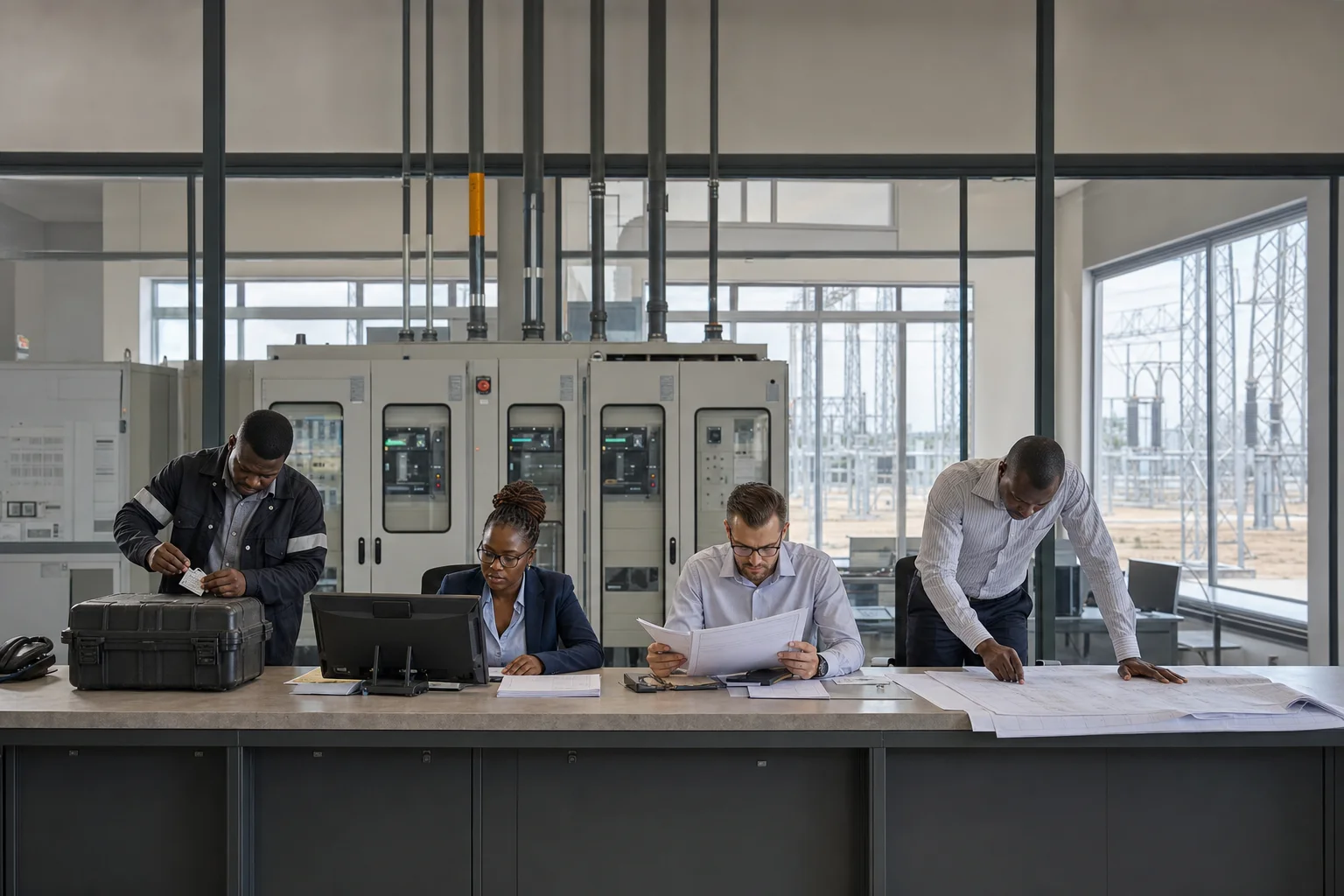 Synthetic fuel production facility