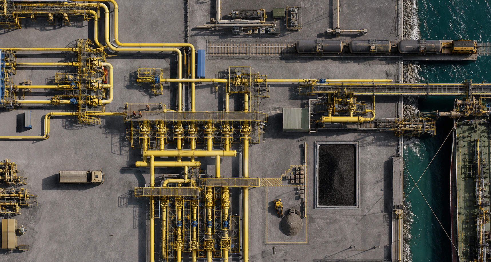 Natural gas pipeline infrastructure