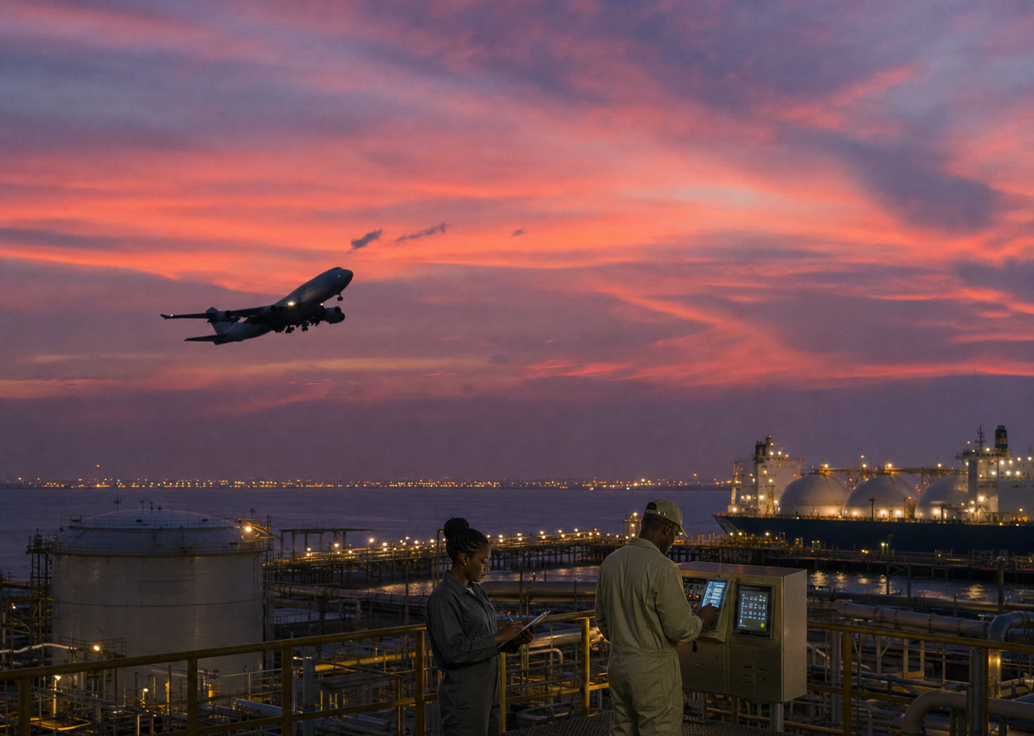 Synthetic fuel production facility