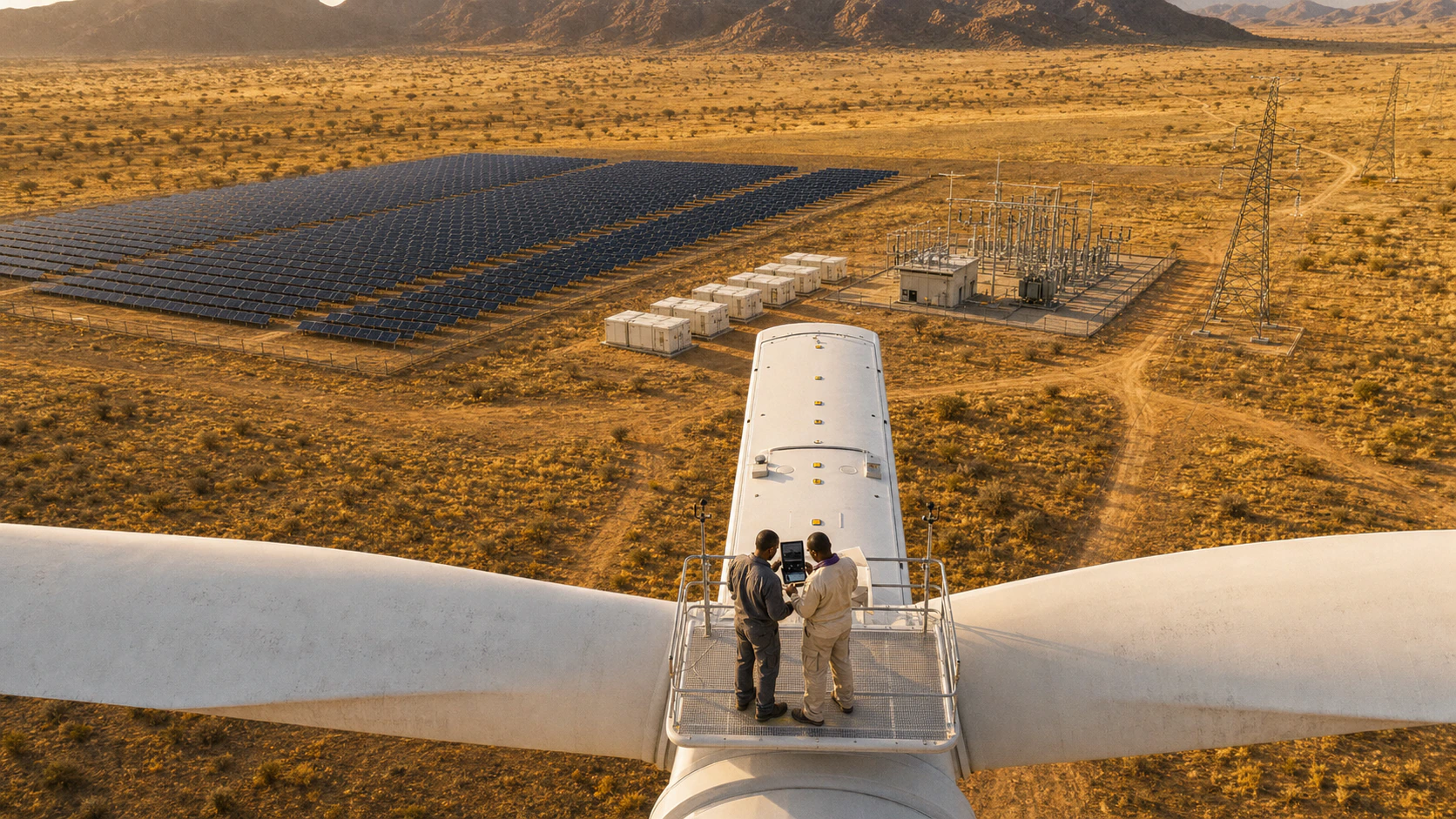 Onshore wind farm