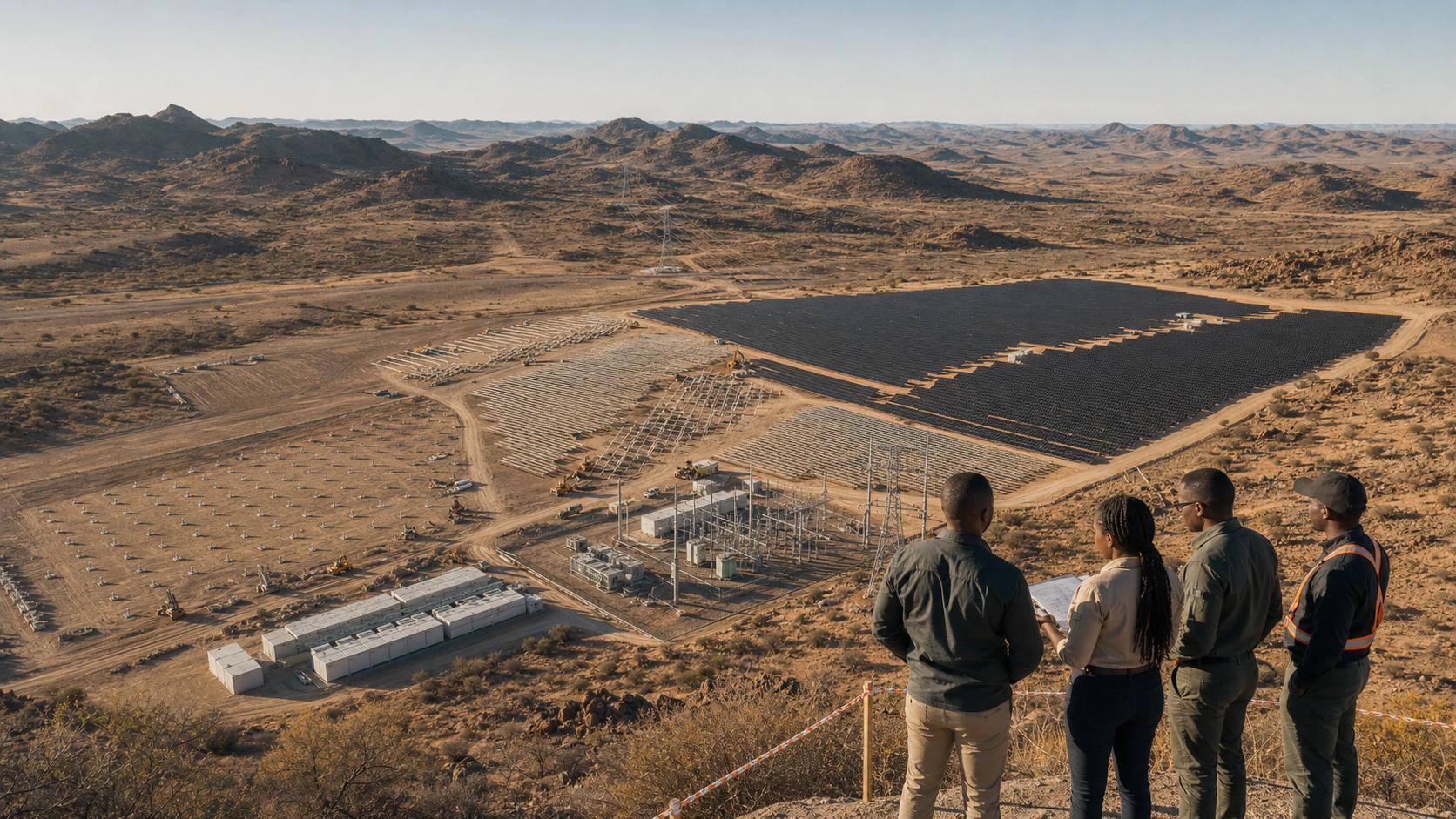 Solar development site