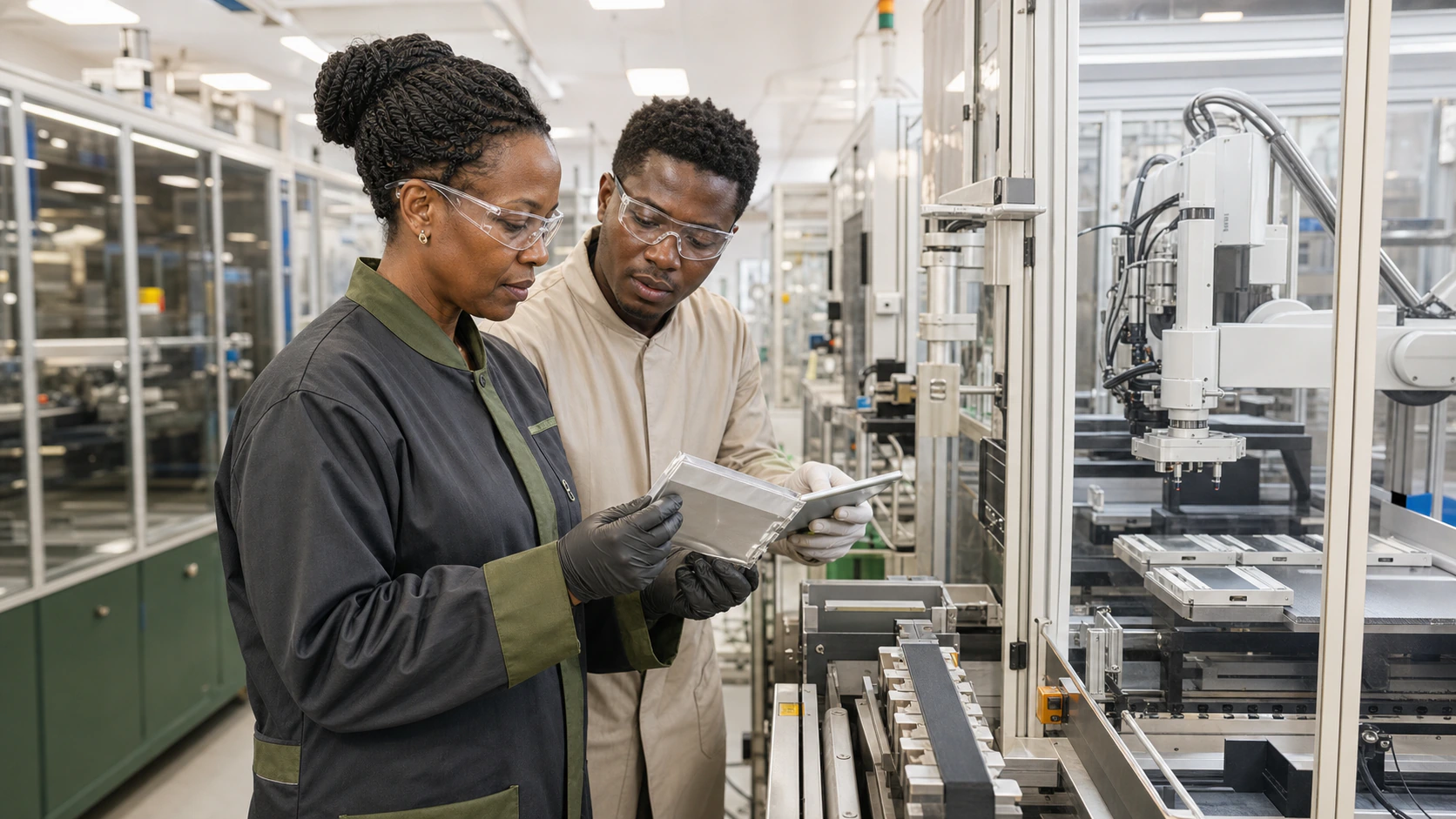 Advanced battery manufacturing