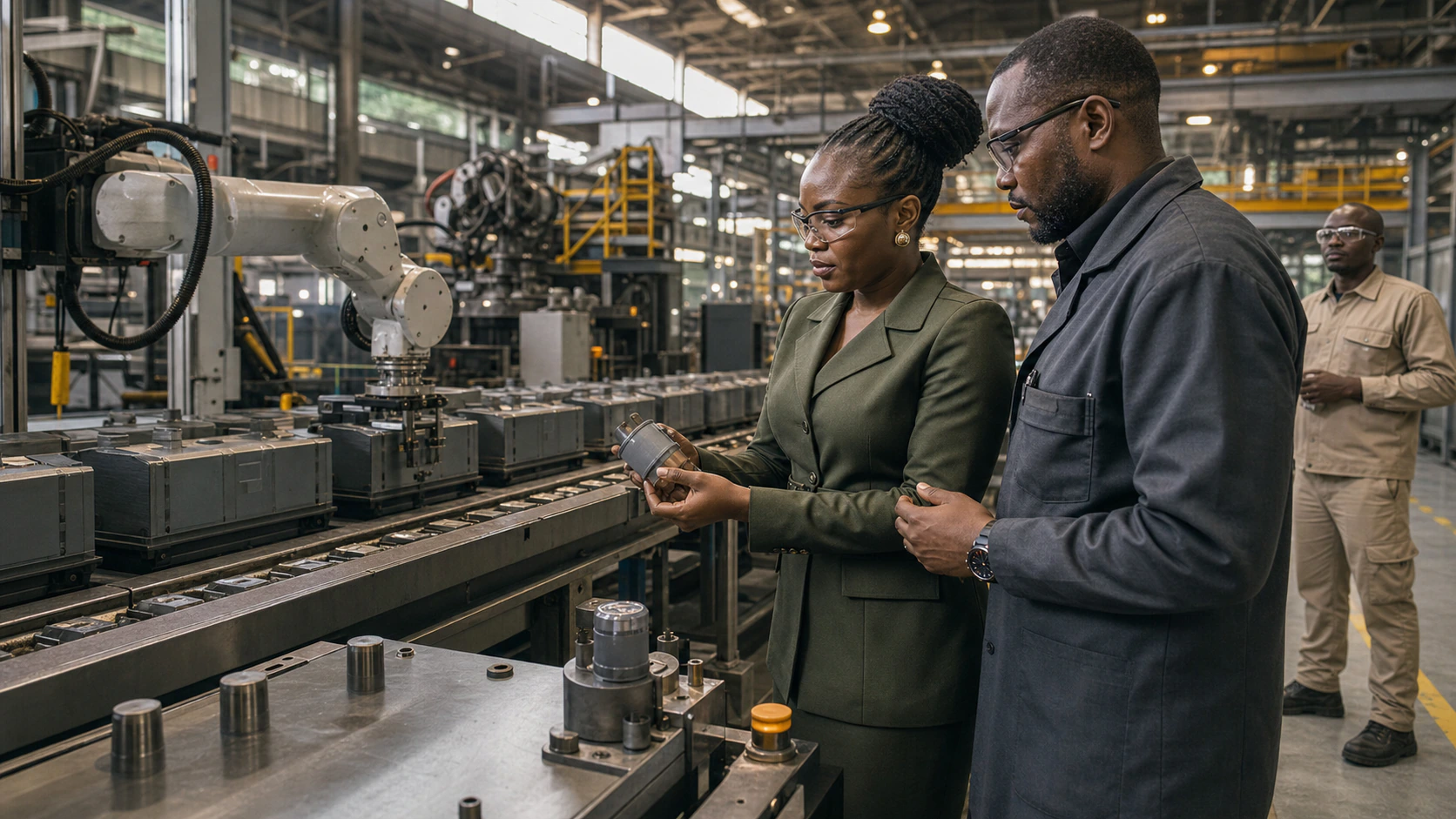 Industrial assembly line