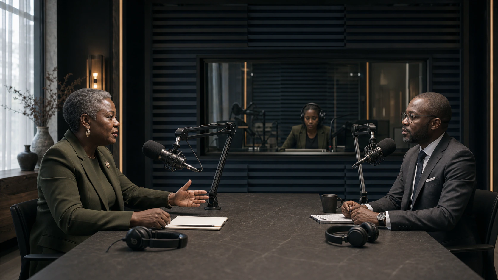 Perspectives podcast studio